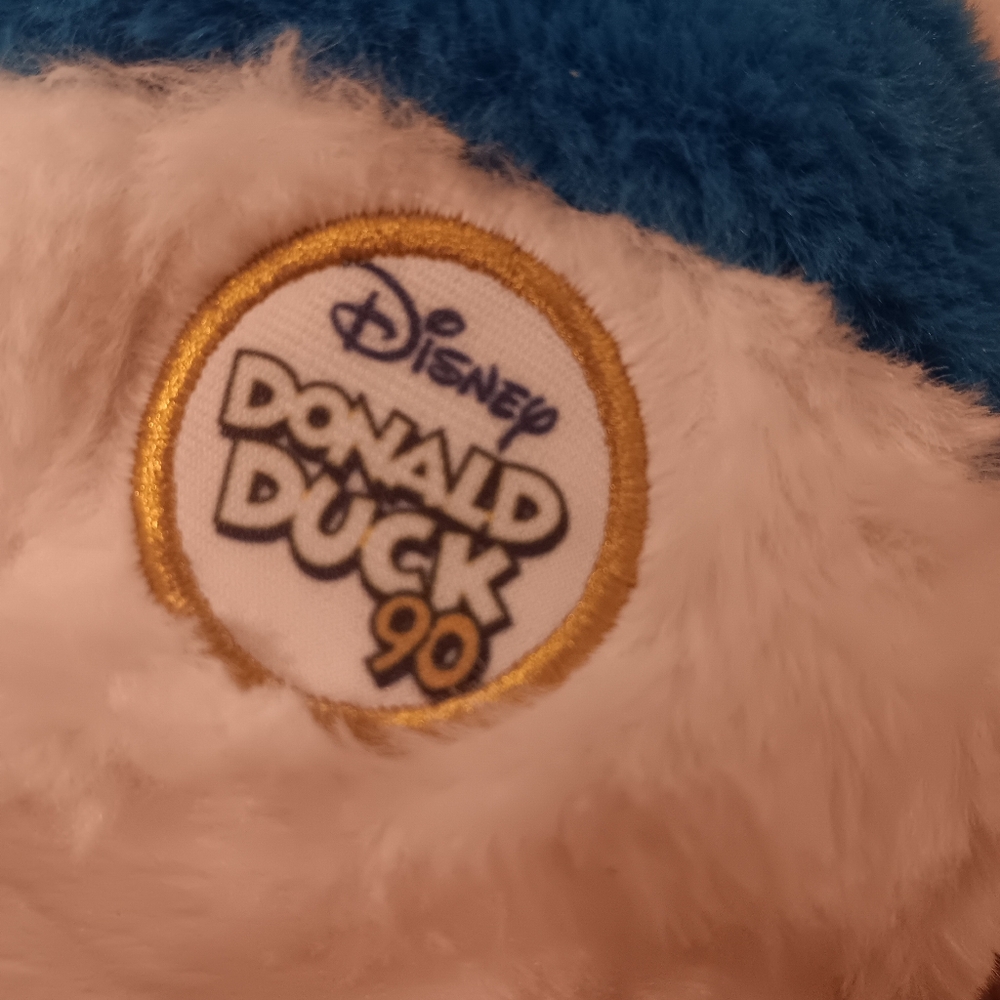 Disney Donald Duck 90th Anniversary Plush - Blue and White Fuzz A Mallow
